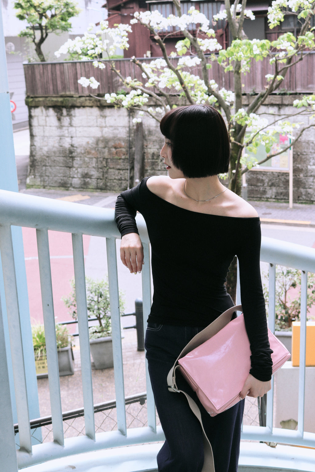 Fold Flap Shoulder Bag
