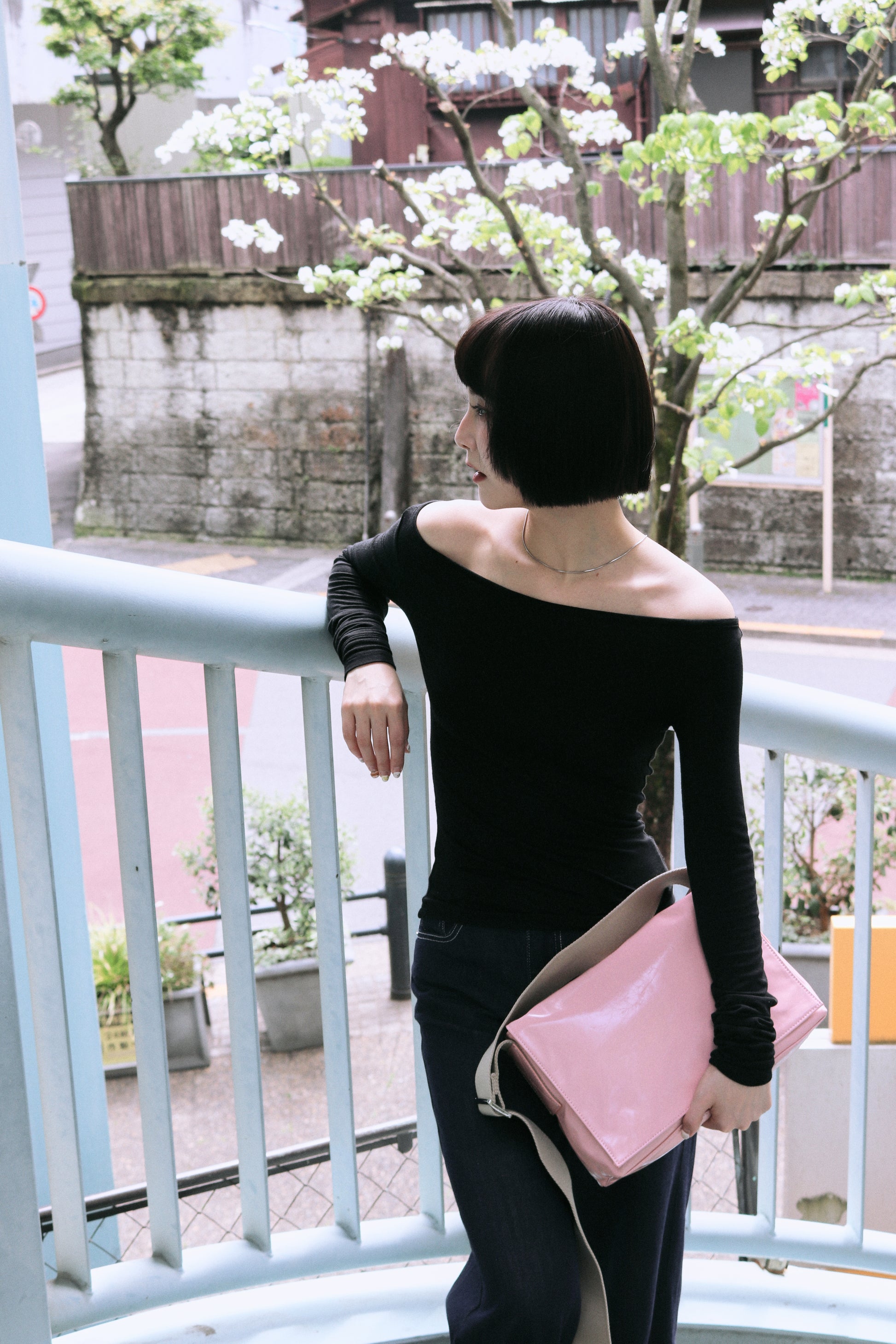 Fold Flap Shoulder Bag